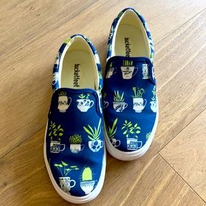 Bucket Feet Succulent Slip Ons